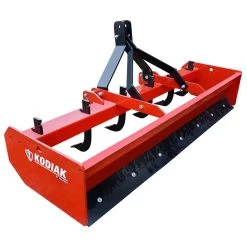 Kodiak 7' Heavyduty Duty Box Blade, Red -Professional Agricultural Equipment Store 112350 2