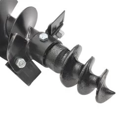 6" Heavy Duty Auger With Tip & Cutting Edges, 48" Length -Professional Agricultural Equipment Store 119986 3