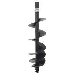 12" Heavy Duty Auger With Tip & Cutting Edges, 48" Length