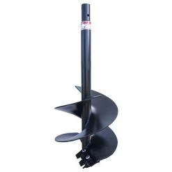 18" Heavy Duty Auger With Tip & Cutting Edges, 48" Length