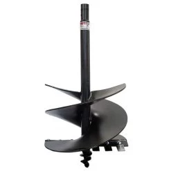 24" Heavy Duty Auger With Tip & Cutting Edges, 48" Length