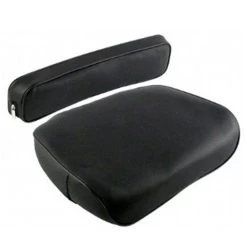 MF Black Seat Cushion With Back -Professional Agricultural Equipment Store 130655 3