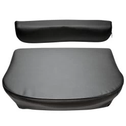 MF Black Seat Cushion With Back -Professional Agricultural Equipment Store 130655 ALT