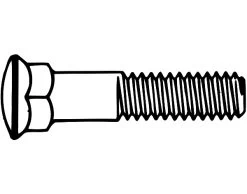 PLOW BOLT 7/16HEAD 3/8X1-1/4