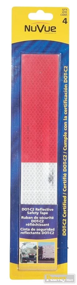 TAPE REFLECTIVE DOT-CT R/W 4PK