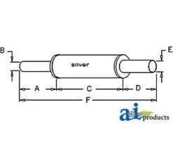 A&I Products MUFFLER AC-1