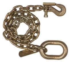 Ben-Mor Cables 1/4 In. X 4 Ft Zinc-Plated Trailer Safety Chain