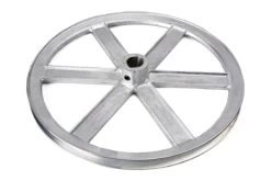 7" X 3/4" SINGLE GROOVE SPOKE PULLEY