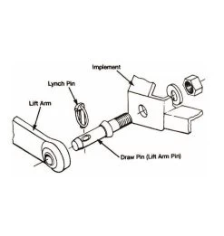 LIFT ARM PIN CAT 2 TRACTOR