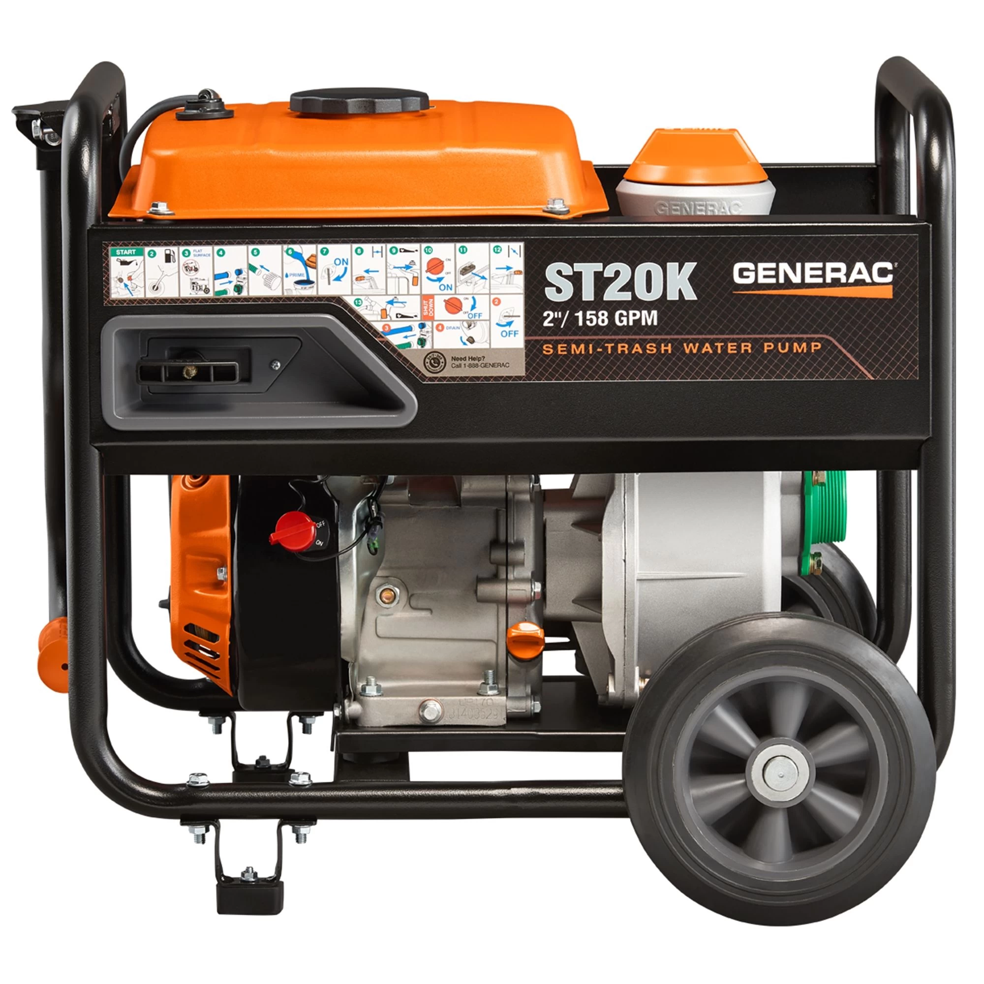 GENERAC 2" TRANSFER PUMP 3 GENERAC 2" TRANSFER PUMP