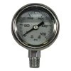 2-1/2" 5000 PSI Glycerine Filled Pressure Gauge