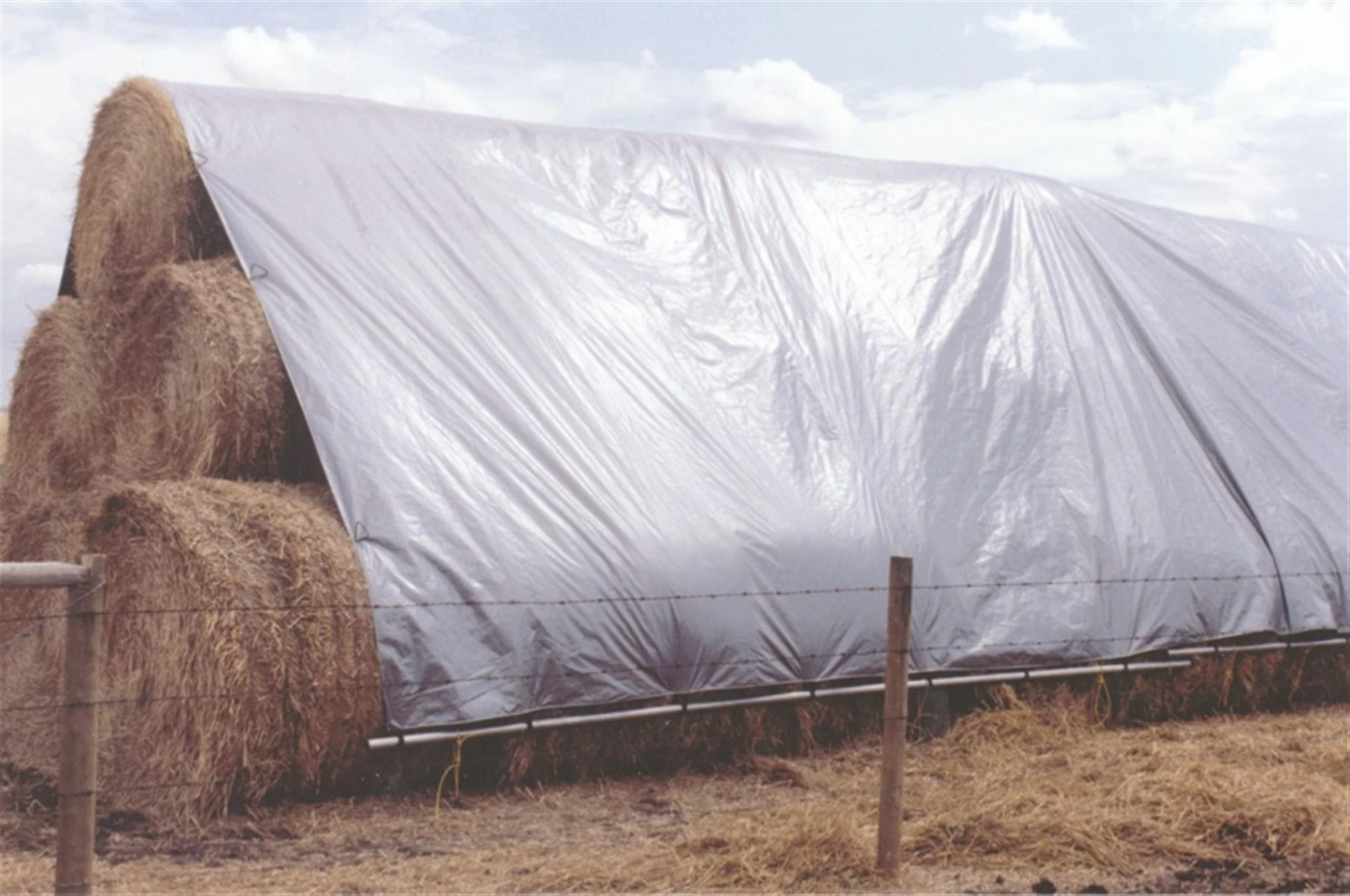 Bale Stack Cover - 25' X 33' 3 Bale Stack Cover - 25' X 33'